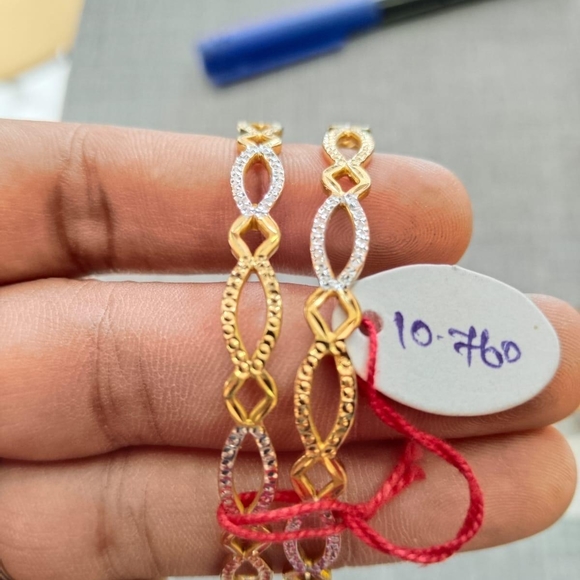 Elegant Gold and Silver Tone Bracelets - Picture 1 of 1
